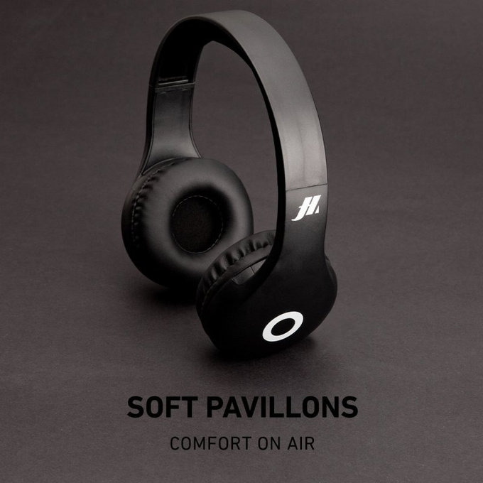 SBS Music Hero - Că?ti fără fir stereo cu microfon, negre