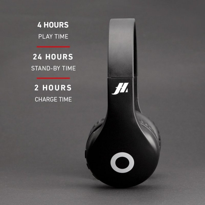 SBS Music Hero - Că?ti fără fir stereo cu microfon, negre