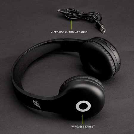 SBS Music Hero - Că?ti fără fir stereo cu microfon, negre