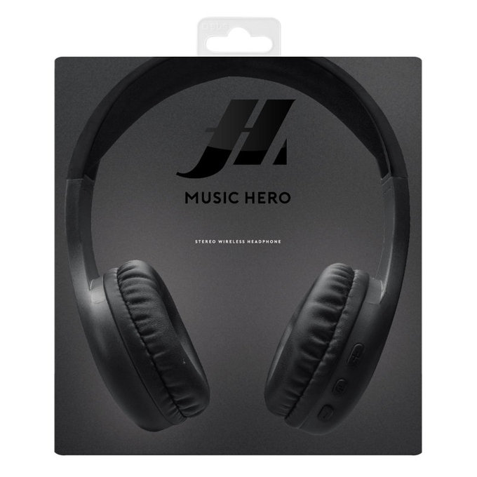 SBS Music Hero - Că?ti fără fir stereo cu microfon, negre