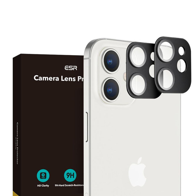 ESR - Sticlă întârită pentru camera din spate iPhone 12 (2 buc)