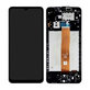 Samsung Galaxy A12 A125F - Ecran LCD + Sticlă Tactilă + Ramă (Black) - GH82-24490A, GH82-24491A Genuine Service Pack