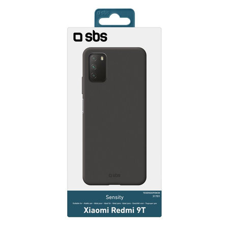 SBS - Caz Sensity pentru Xiaomi Redmi 9T, negru