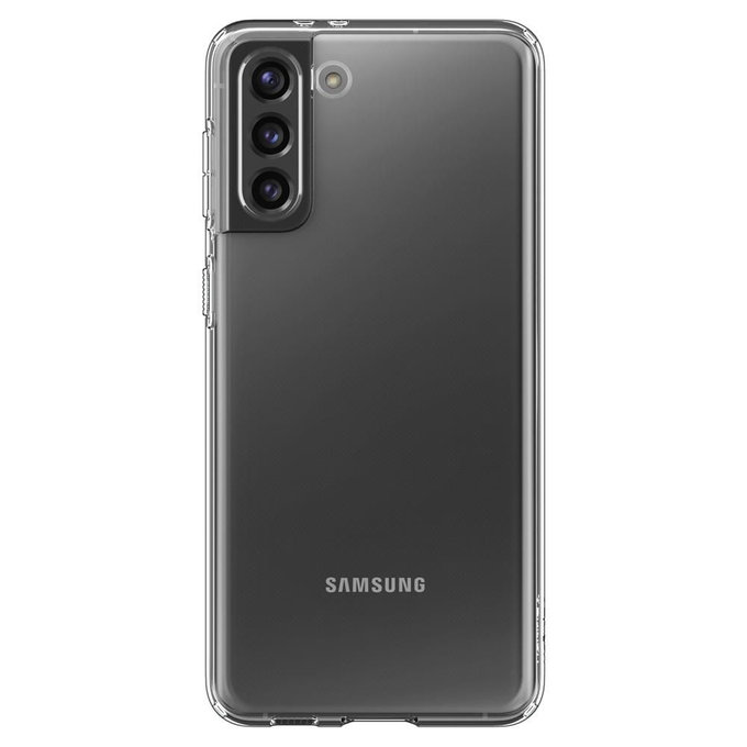 Spigen - Husă Liquid Crystal pentru Samsung Galaxy S21 +, transparentă