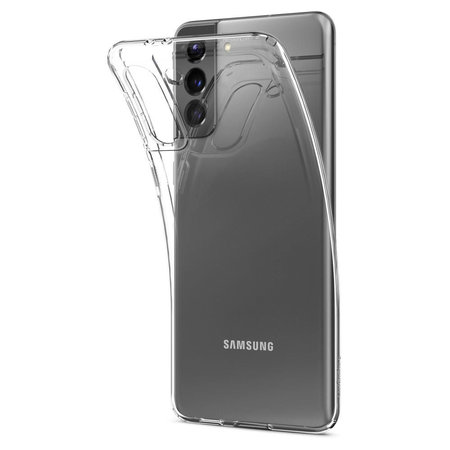 Spigen - Husă Liquid Crystal pentru Samsung Galaxy S21 +, transparentă