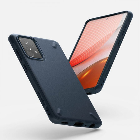 Ringke - Husă Onyx pentru Samsung Galaxy A72 5G, albastră