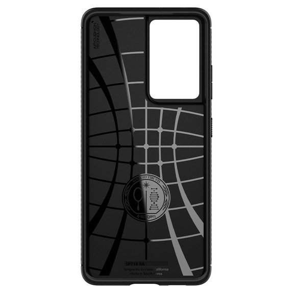 Spigen - Tok Rugged Armor - Samsung Galaxy S21 Ultra, fekete