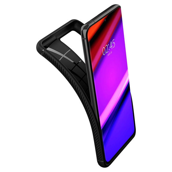 Spigen - Tok Rugged Armor - Samsung Galaxy S21 Ultra, fekete