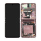 Samsung Galaxy Z Flip 5G F707B - Ecran LCD + Sticlă Tactilă + Ramă (Mystic Bronze) - GH82-23351B Genuine Service Pack