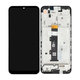 Motorola Moto G30 XT2129 - Ecran LCD + Sticlă Tactilă + Ramă (Phantom Black) - 5D68C18187 Genuine Service Pack