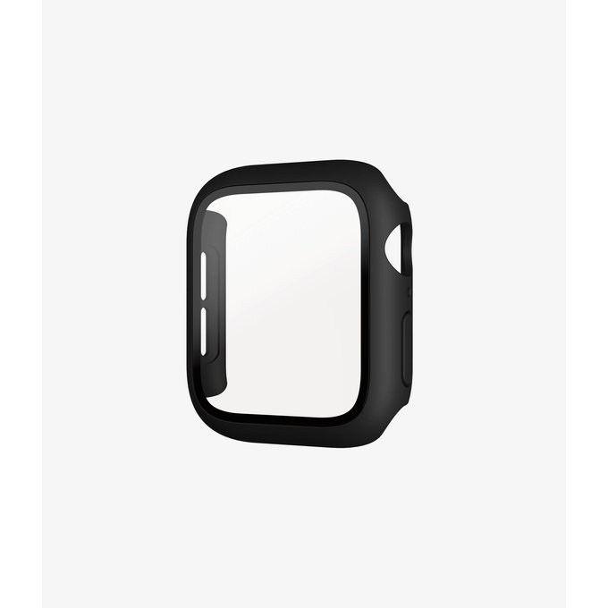 PanzerGlass - Geam securizat Full Body AB pentru Apple Watch 4, 5, 6, SE (1st gen) & SE (2nd gen) 40mm, negru