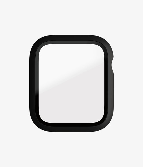 PanzerGlass - Geam securizat Full Body AB pentru Apple Watch 4, 5, 6, SE (1st gen) & SE (2nd gen) 40mm, negru