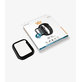 PanzerGlass - Geam securizat Full Body AB pentru Apple Watch 4, 5, 6, SE (1st gen) & SE (2nd gen) 44mm, negru