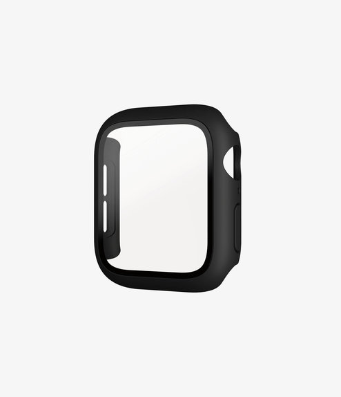 PanzerGlass - Geam securizat Full Body AB pentru Apple Watch 4, 5, 6, SE (1st gen) & SE (2nd gen) 44mm, negru