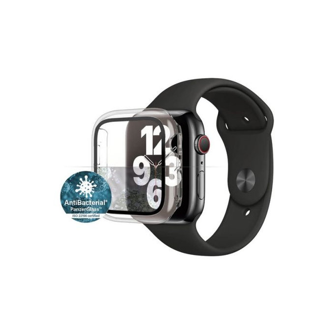 PanzerGlass - Geam securizat Full Body AB pentru Apple Watch 4, 5, 6, SE (1st gen) & SE (2nd gen) 40mm, transparent