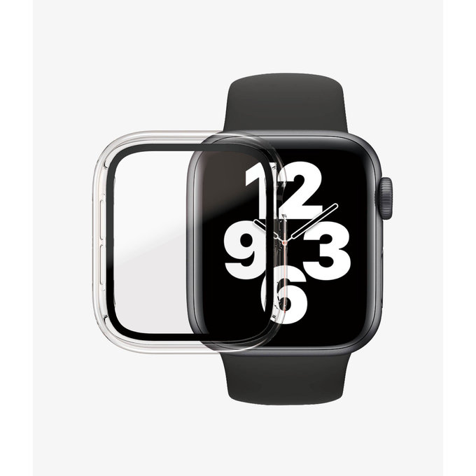 PanzerGlass - Geam securizat Full Body AB pentru Apple Watch 4, 5, 6, SE (1st gen) & SE (2nd gen) 40mm, transparent
