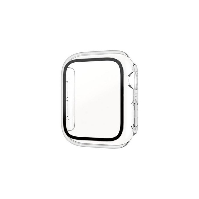 PanzerGlass - Geam securizat Full Body AB pentru Apple Watch 4, 5, 6, SE (1st gen) & SE (2nd gen) 44mm, transparent