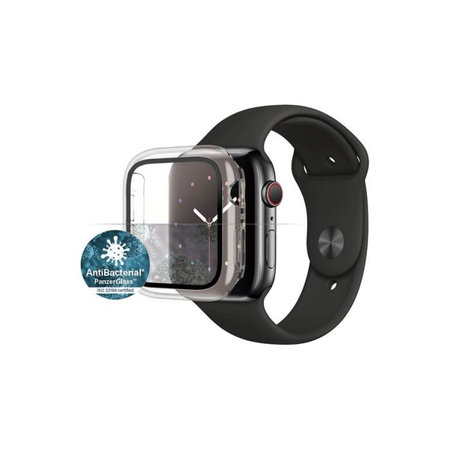 PanzerGlass - Geam securizat Full Body AB pentru Apple Watch 4, 5, 6, SE (1st gen) & SE (2nd gen) 44mm, transparent