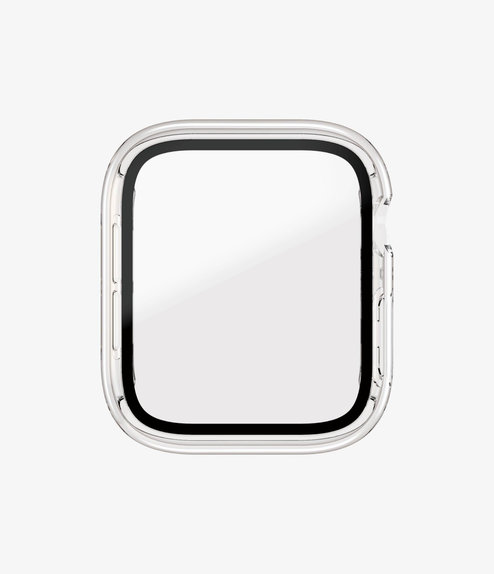 PanzerGlass - Geam securizat Full Body AB pentru Apple Watch 4, 5, 6, SE (1st gen) & SE (2nd gen) 44mm, transparent