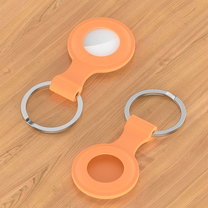 Tech-Protect - Breloc Icon pentru Apple AirTag, portocaliu