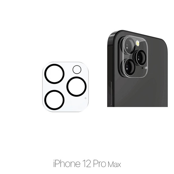 FixPremium Glass - Geam securizat a camerei din spate pentru iPhone 12 Pro Max