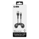 SBS - Lightning / USB Cablu (1m), negru