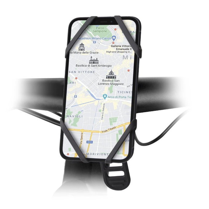 SBS - Suport E-Go pentru scuter electric ?i bicicletă, negru