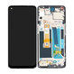 OnePlus Nord N10 5G - Ecran LCD + Sticla Tactilă + Ramă (Midnight Ice) - 2011100239 Genuine Service Pack