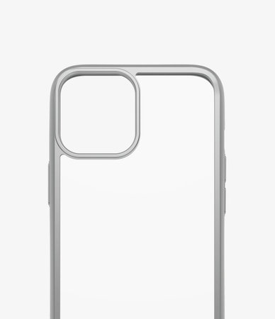 PanzerGlass - Caz ClearCase AB pentru iPhone 12 Pro Max, silver