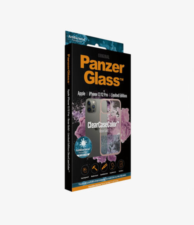 PanzerGlass - Husă ClearCase AB pentru iPhone 12/12 Pro, rose gold