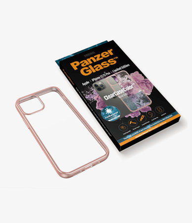 PanzerGlass - Husă ClearCase AB pentru iPhone 12/12 Pro, rose gold