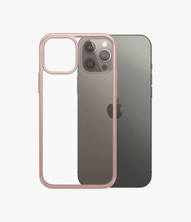 PanzerGlass - Husă ClearCase AB pentru iPhone 12/12 Pro, rose gold