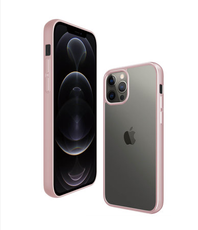 PanzerGlass - Husă ClearCase AB pentru iPhone 12/12 Pro, rose gold
