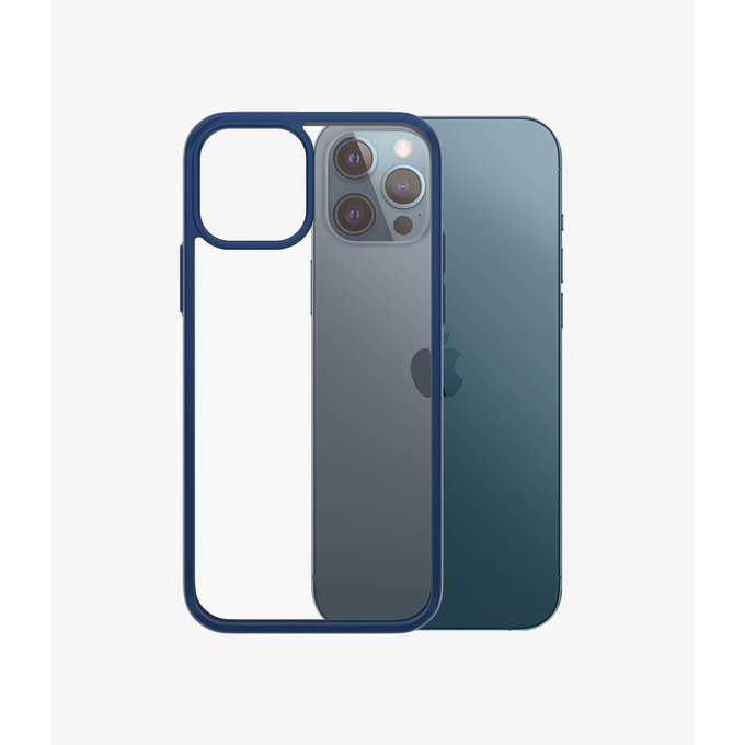PanzerGlass - Caz ClearCase AB pentru iPhone 12 ?i 12 Pro, blue