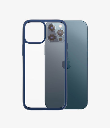 PanzerGlass - Caz ClearCase AB pentru iPhone 12 Pro Max, blue
