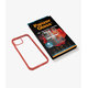PanzerGlass - Caz ClearCase AB pentru iPhone 12 Pro Max, red