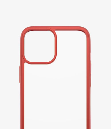PanzerGlass - Caz ClearCase AB pentru iPhone 12 Pro Max, red