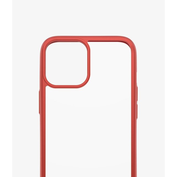 PanzerGlass - Caz ClearCase AB pentru iPhone 12 Pro Max, red