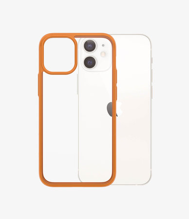 PanzerGlass - Caz ClearCase AB pentru iPhone 12 mini, orange