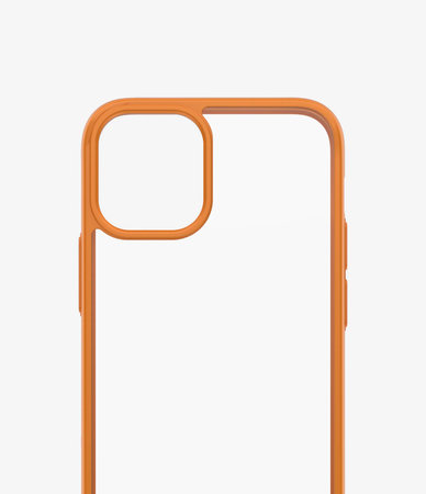 PanzerGlass - Caz ClearCase AB pentru iPhone 12 mini, orange