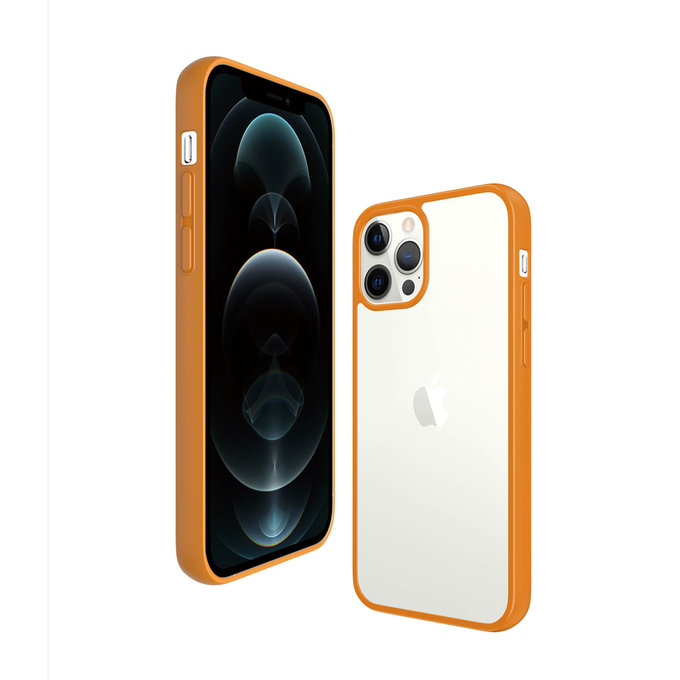 PanzerGlass - Caz ClearCase AB pentru iPhone 12 Pro Max, orange