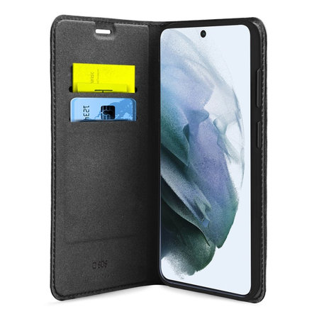 SBS - Caz Book Wallet Lite pentru Samsung Galaxy S21 FE, negru