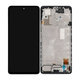 Xiaomi Redmi Note 10 Pro - Ecran LCD + Sticlă Tactilă + Ramă (Onyx Gray) - 56000200K600 Genuine Service Pack