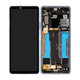 Sony Xperia 10 III - Ecran LCD + Sticla Tactilă + Ramă (Blue) - A5034094A Genuine Service Pack
