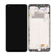 Samsung Galaxy M32 M325F - Ecran LCD + Sticlă Tactilă + Ramă (Black) - GH82-25981A, GH82-26193A Genuine Service Pack