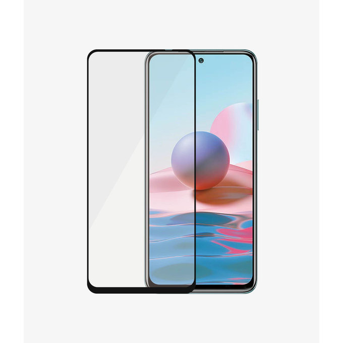 PanzerGlass - Geam Securizat Case Friendly pentru Xiaomi Redmi Note 10, 10S, negru