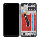 Huawei P40 Lite E - Ecran LCD + Sticlă Tactilă + Ramă (Midnight Black) TFT