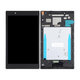 Lenovo Tab 4 TB-8504F - Ecran LCD + Sticlă Tactilă + Ramă (Black) TFT