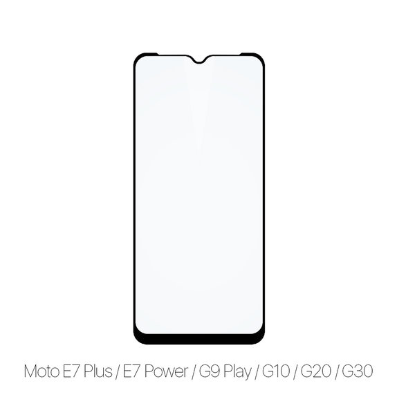 FixPremium FullCover Glass - Geam securizat pentru Motorola Moto E7 Plus, E7 Power, G9 Play, G10, G20 & G30