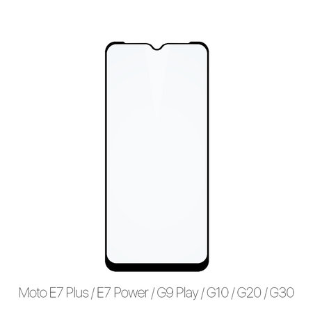 FixPremium FullCover Glass - Geam securizat pentru Motorola Moto E7 Plus, E7 Power, G9 Play, G10, G20 & G30